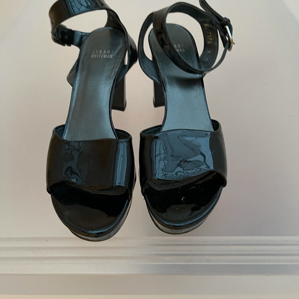 high heel patent leather shoes